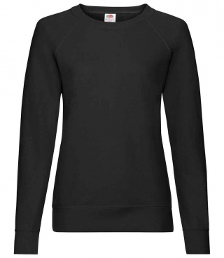 Fruit of the loom black sweatshirt hotsell